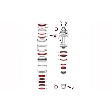 AMORTIZATORIAUS REMONTO KOMPLEKTAS ROCKSHOX FULL AMORTIZATORIAUS REMONTO KOMPLEKTAS ROCKSHOX FULL
