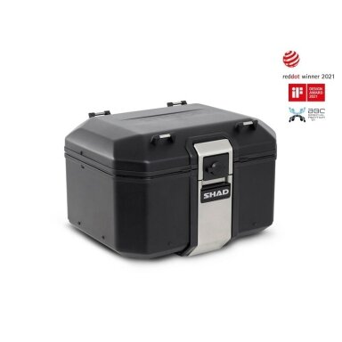 Centrinė daiktadėžė aliuminė TERRA TR48 48L Juoda Centrinė daiktadėžė aliuminė TERRA TR48 48L Juoda