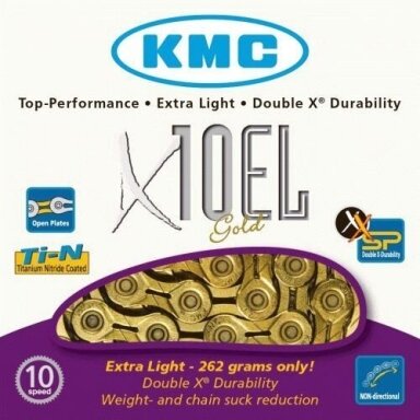 GRANDINĖ KMC X10EL GOLD GRANDINĖ KMC X10EL GOLD