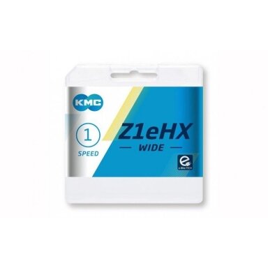 GRANDINĖ KMC Z1EHX WIDE SILVER E-BIKE