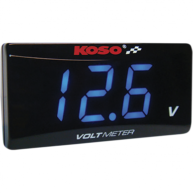 KOSO Voltmetras SUPER THIN KOSO Voltmetras SUPER THIN