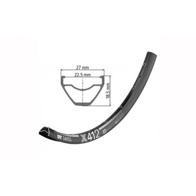 Ratlankis DT Swiss 27.5" x 412 Ratlankis DT Swiss 27.5" x 412