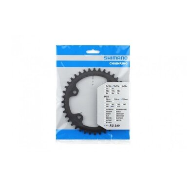 Shimano priekinė žvaigždutė 1 x 11 pavarų, 40T, 110 mm BCD Shimano priekinė žvaigždutė 1 x 11 pavarų, 40T, 110 mm BCD