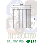 Tepalo filtras HF132 1