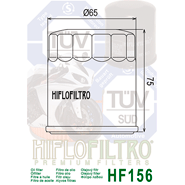 Tepalo filtras HF156 1