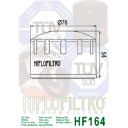 Tepalo filtras HF164 1