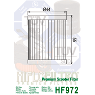 Tepalo filtras HF972 1