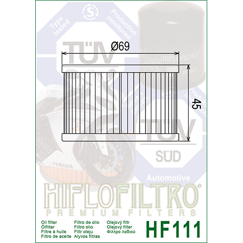 Tepalo filtras HF111 1