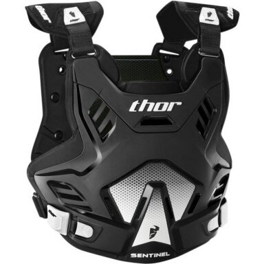 THOR SENTINEL GP BLACK/WHITE šarvai