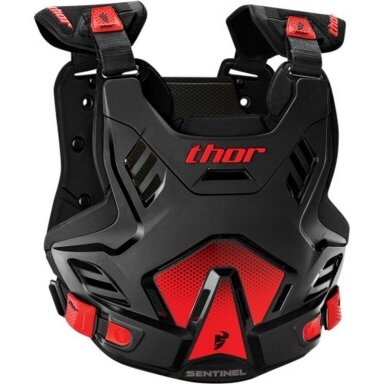 THOR SENTINEL GP BLACK/RED šarvai