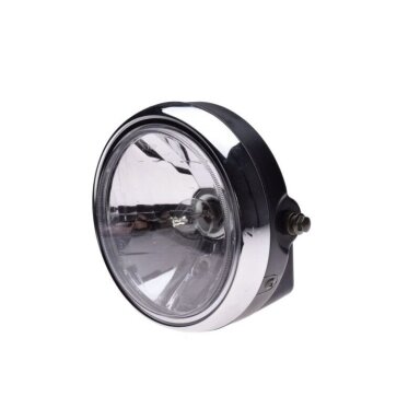 Universalus CHROME priekinis žibintas 185mm