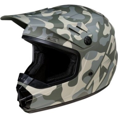 Z1R vaikiškas Rise Camo krosinis šalmas